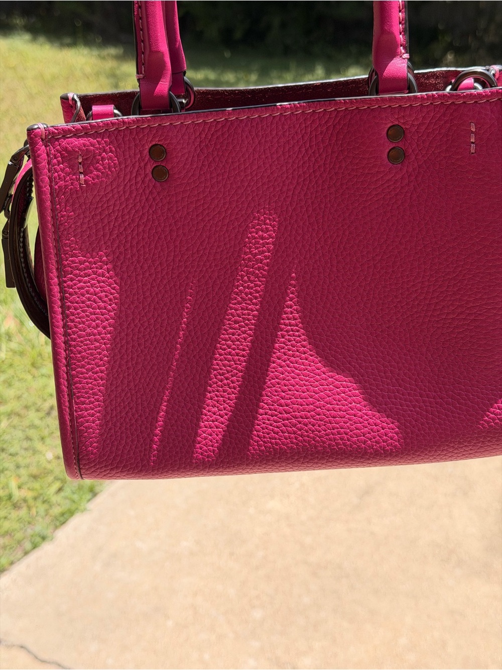 Coach Rogue 25 Fuchsia - Picture 5 of 14